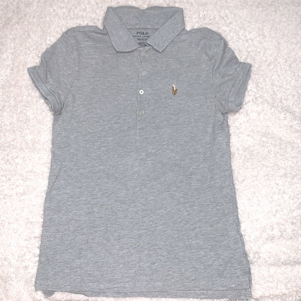 Polo Ralph Lauren kid girl size MEDIUM 8/10 polo shirt